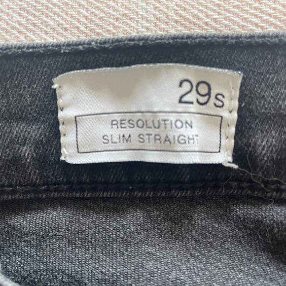 Gap black distressed ankle length jeans - Picture 3 of 6